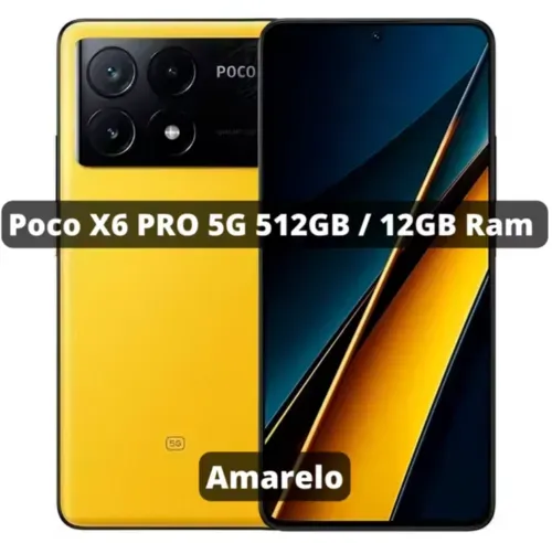 [Br] Smartphone Poco X6 Pro 12gb/512gb Verso Global